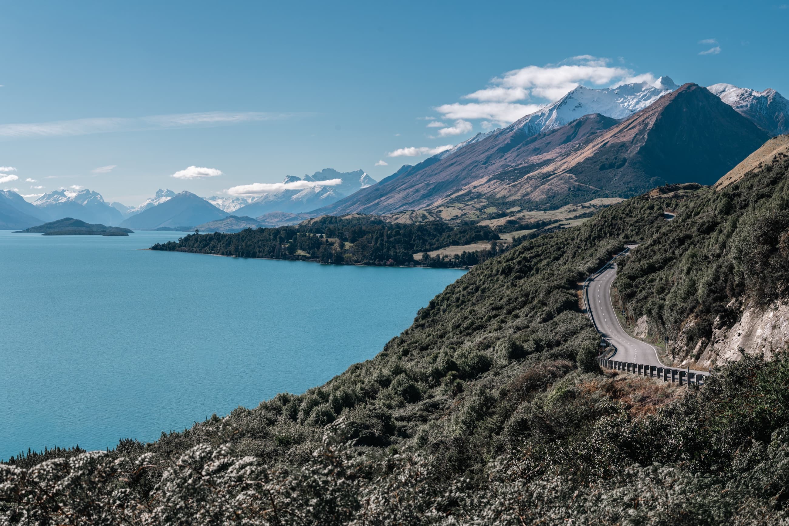Panoramic view, Glenorchy Road